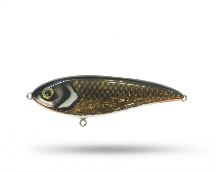 WS Lures Megastrike Goldbar i gruppen Fiskedrag / Jerkbaits hos Örebro Fiske & Outdoor AB (Megastrike Goldbar)